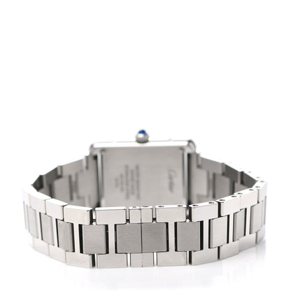 Cartier Stainless Steel 24mm Tank Solo Quartz Watch 3 of 5