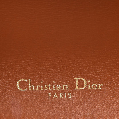 Christian Dior Lambskin Studded Medium Diorama Flap Bag Brown 5 of 9
