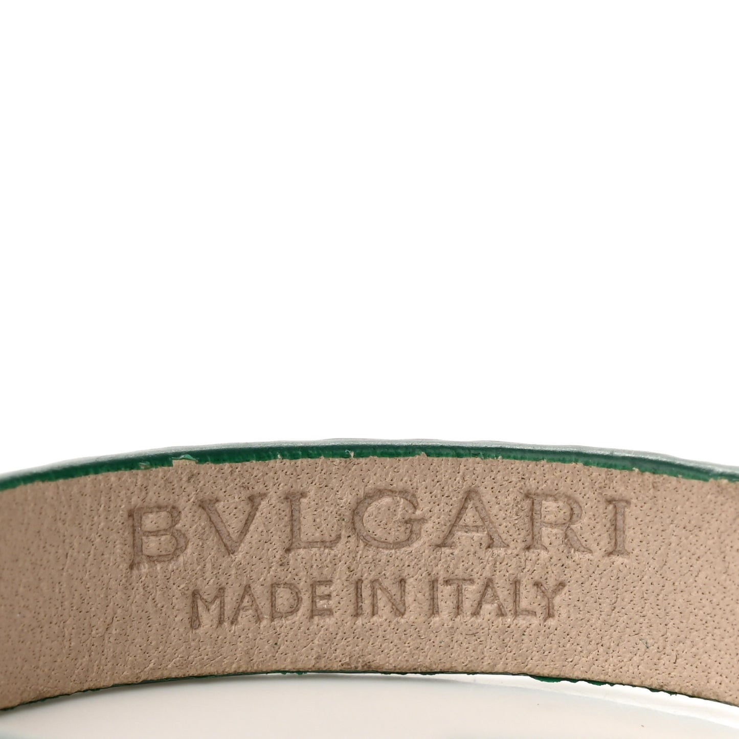 Galuchat Serpenti Forever Bracelet Green