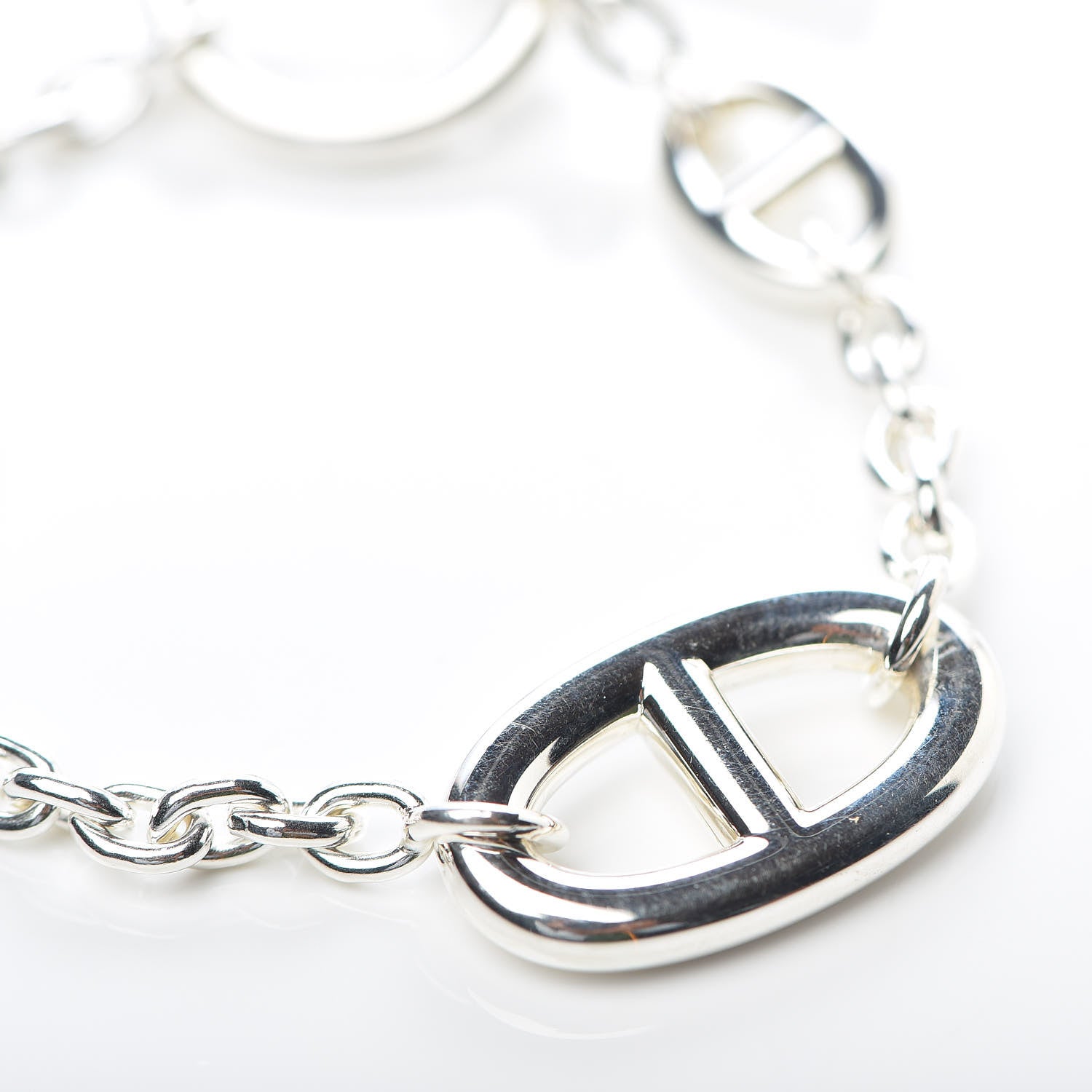 Hermes Sterling Silver Farandole Bracelet SH 2 of 6
