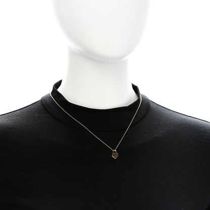 Tiffany 18K Yellow Gold Return to Tiffany Heart Lock Pendant Necklace 2 of 6