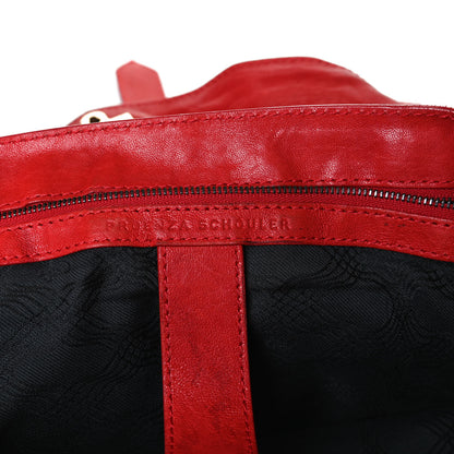 Proenza Schouler Lambskin PS1 Extra Large Satchel Lipstick Red 8 of 41