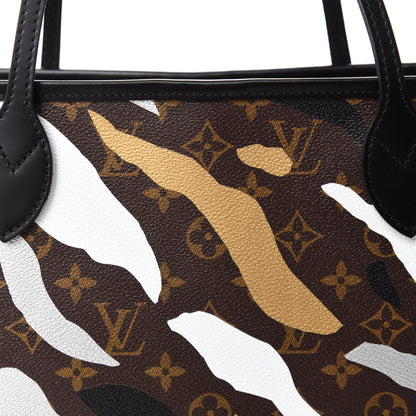 Louis Vuitton X LOL Monogram Neverfull MM Gold Silver 10 of 10