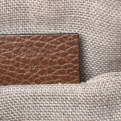 Gucci Monogram Mini Bree Messenger Bag Beige Tabacco 7 of 12