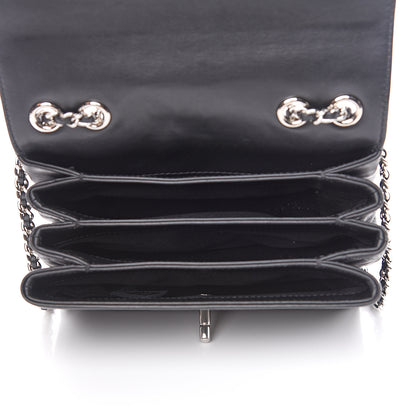 Chanel Calfskin Mini Tramezzo Flap Black 4 of 10