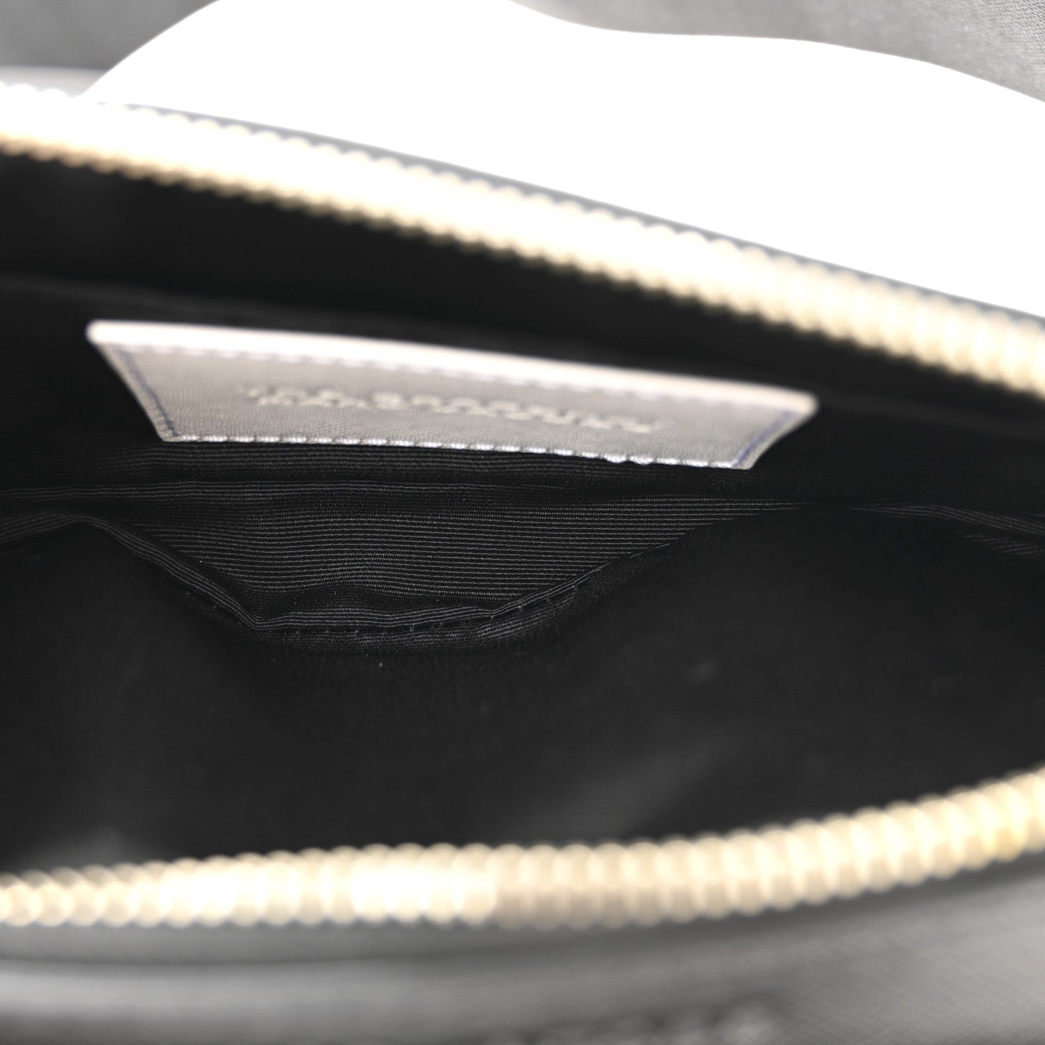 Marc Jacobs X Bloomingdales 150th Anniversary Saffiano Small Snapshot Camera Bag Black White 5 of 10
