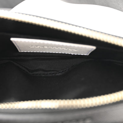 Marc Jacobs X Bloomingdales 150th Anniversary Saffiano Small Snapshot Camera Bag Black White 5 of 10