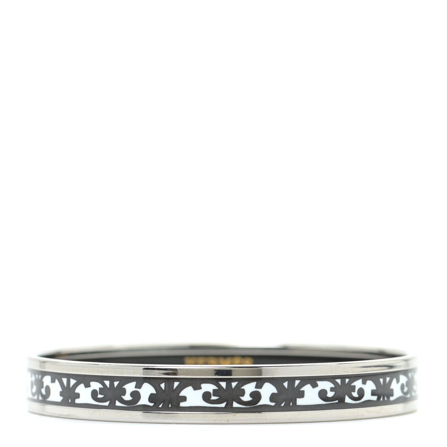 Enamel Printed Narrow Balcons Du Guadalquivir Bracelet 65 Black