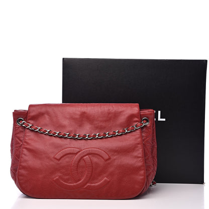 Chanel Caviar Timeless CC Accordion Flap Red 12 of 12