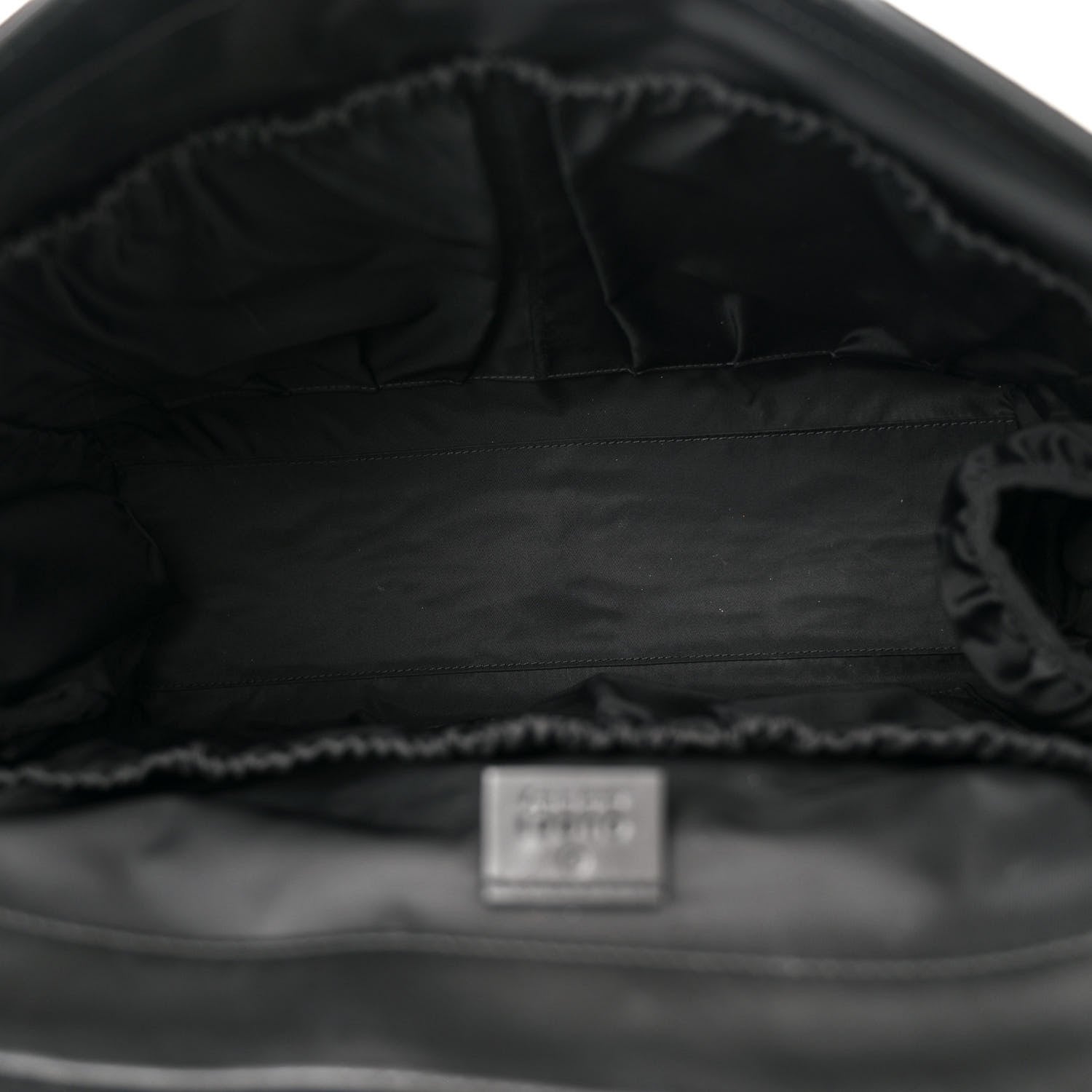 Gucci GG Supreme Monogram Web Messenger Diaper Bag Black Grey 5 of 11