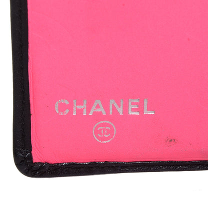 Chanel Calfskin Quilted Cambon Bi-Fold Wallet Black 6 of 7