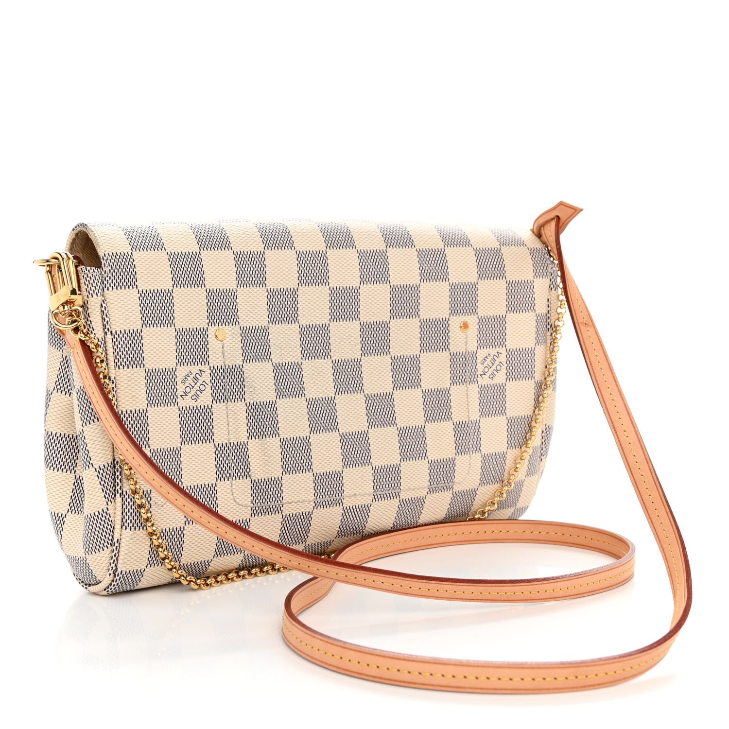 Louis Vuitton Damier Azur Favorite MM 3 of 9