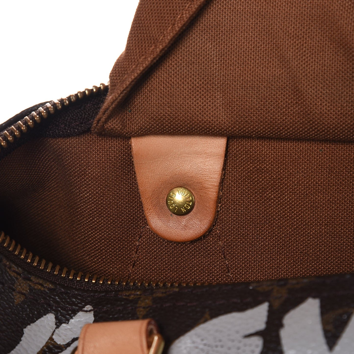 Monogram Graffiti Speedy 30 Silver