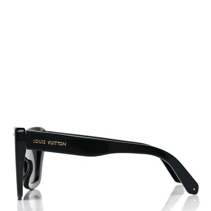 Louis Vuitton Manhattan Sunglasses Z1427E Black 3 of 5