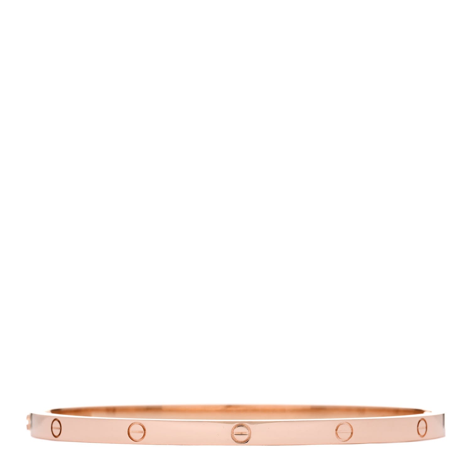 Cartier 18K Pink Gold Small LOVE Bracelet 18 2 of 8