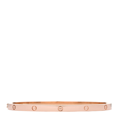 Cartier 18K Pink Gold Small LOVE Bracelet 18 2 of 8