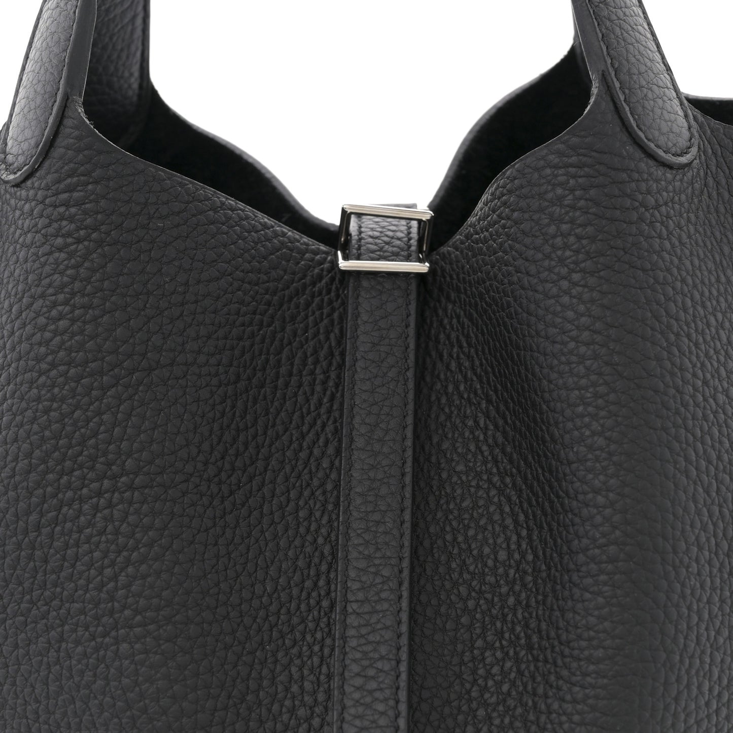 Taurillon Clemence Picotin Lock 22 MM Black