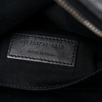 Saint Laurent Grain De Poudre Monogram Belt Bag Black 7 of 13