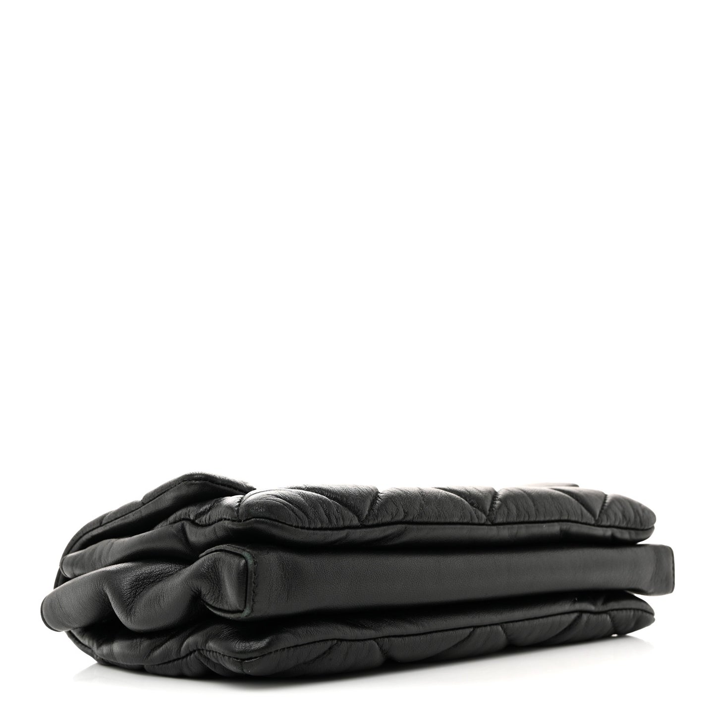 Nappa Quilted Ginny Medium Crossbody Black