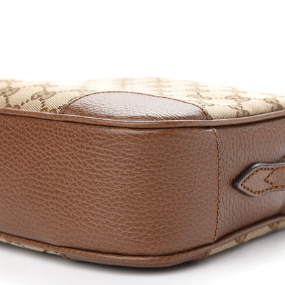 Gucci Monogram Mini Bree Messenger Bag Beige Tabacco 9 of 9