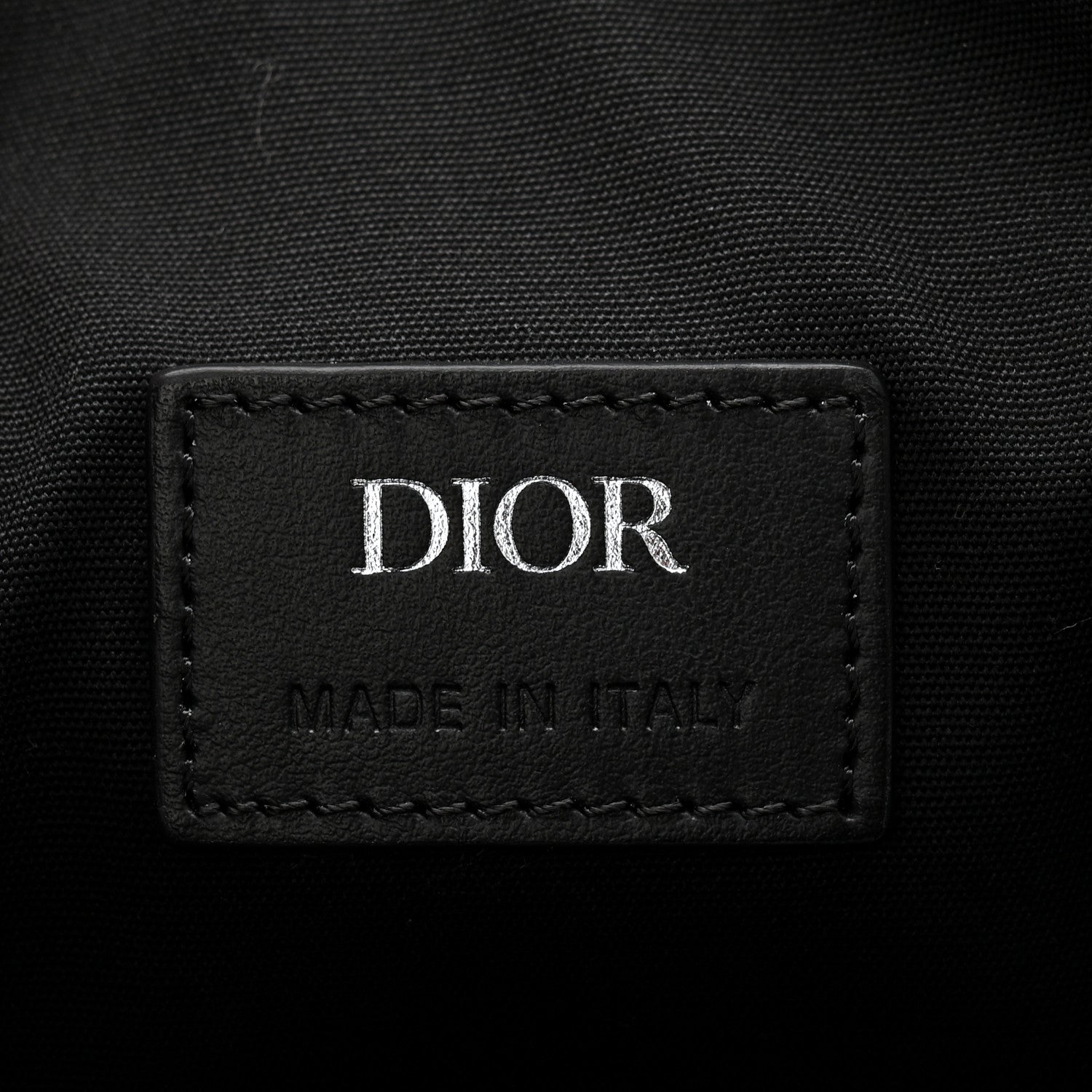 Christian Dior Canvas CD Diamond Lingot 22 Bag Black 5 of 9