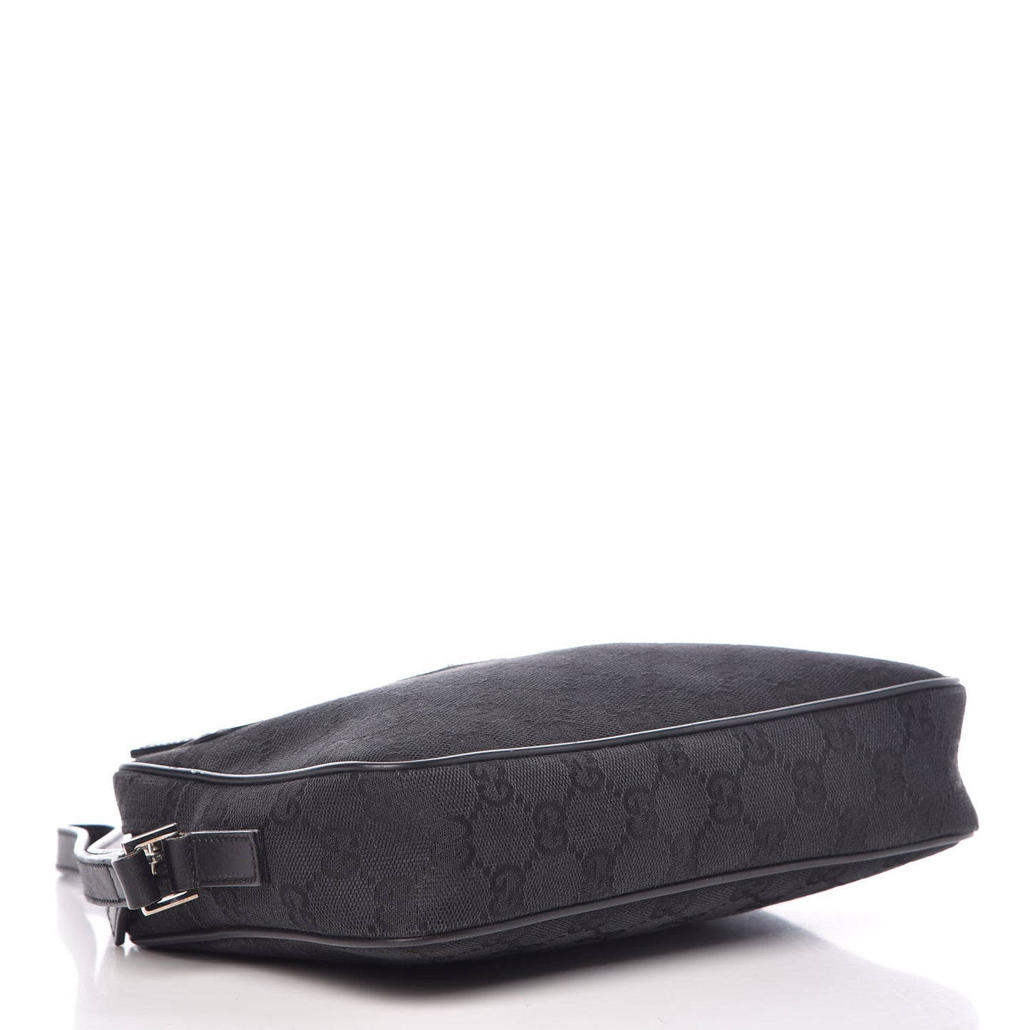 Monogram Wristlet Clutch Black