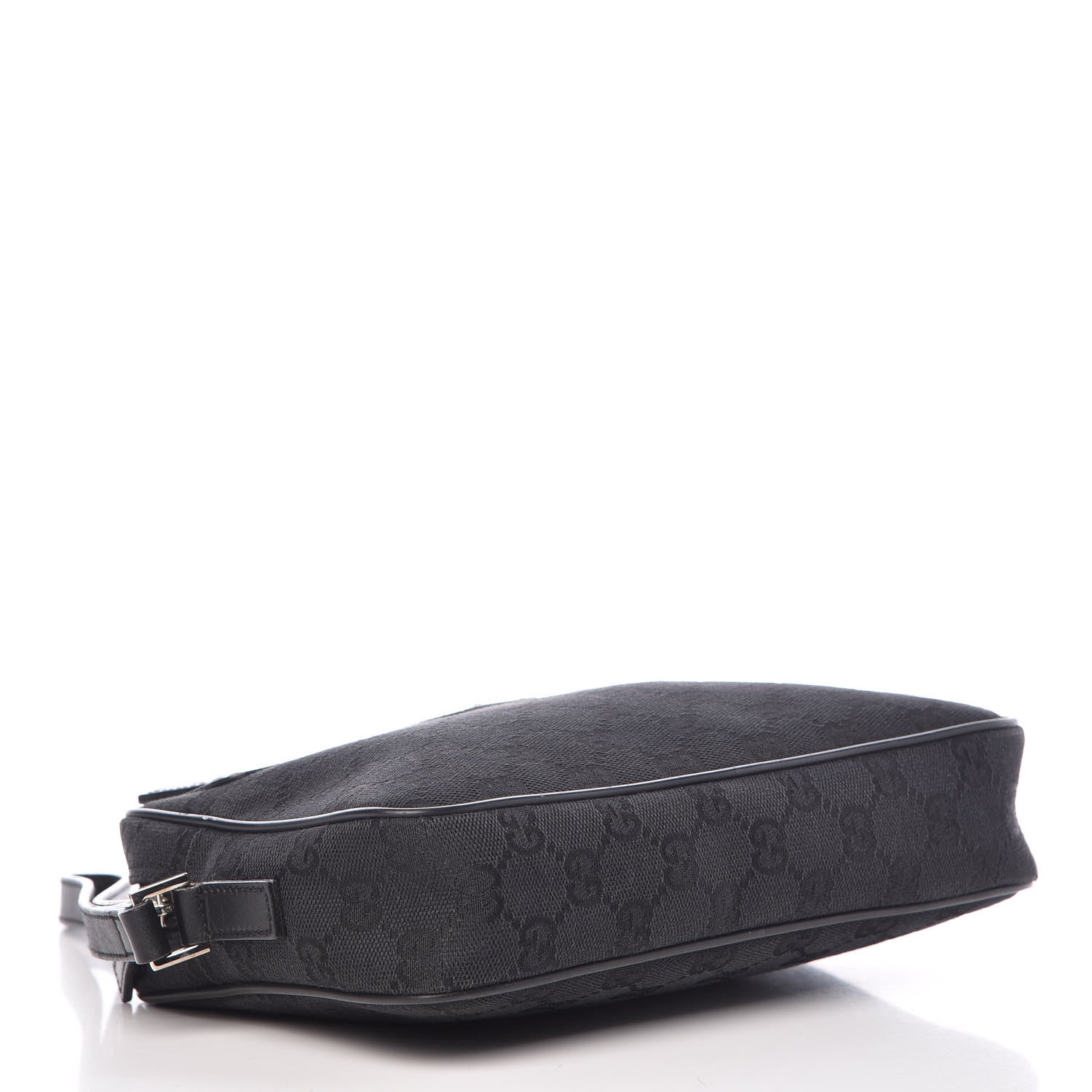 Gucci Monogram Wristlet Clutch Black 4 of 12