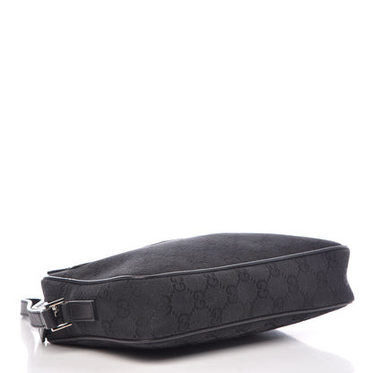 Gucci Monogram Wristlet Clutch Black 4 of 12