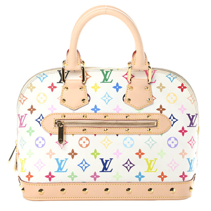 Louis Vuitton Monogram Multicolor Alma White 1 of 16