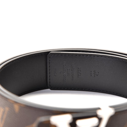 Louis Vuitton Monogram Calfskin 40mm LV Initiales Reversible Belt 100 40 Black 2 of 4