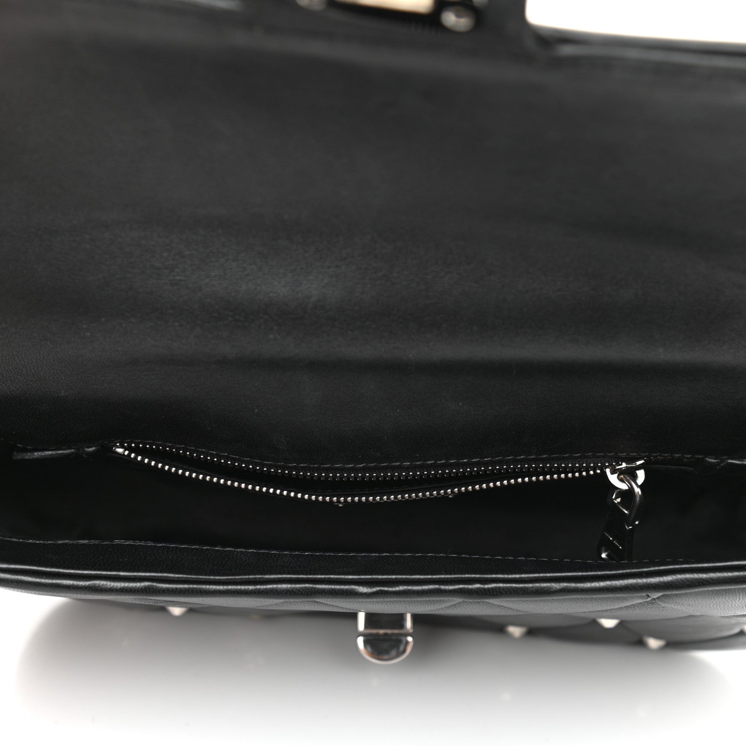 Miu Miu Pattina Nappa Crystal Studded Flap Bag Black 5 of 8