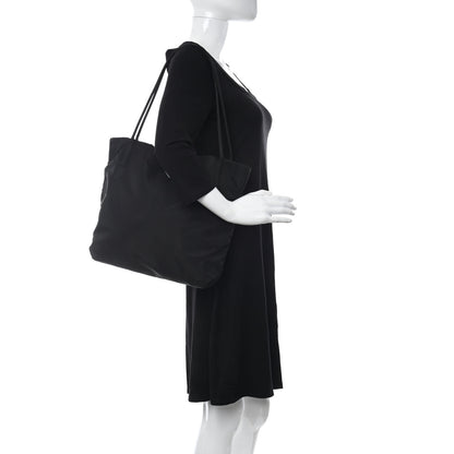Prada Nylon Vela Shoulder Bag Black 2 of 10