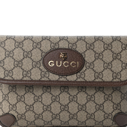 Gucci GG Supreme Monogram Neo Vintage Web Belt Bag Brown 10 of 10