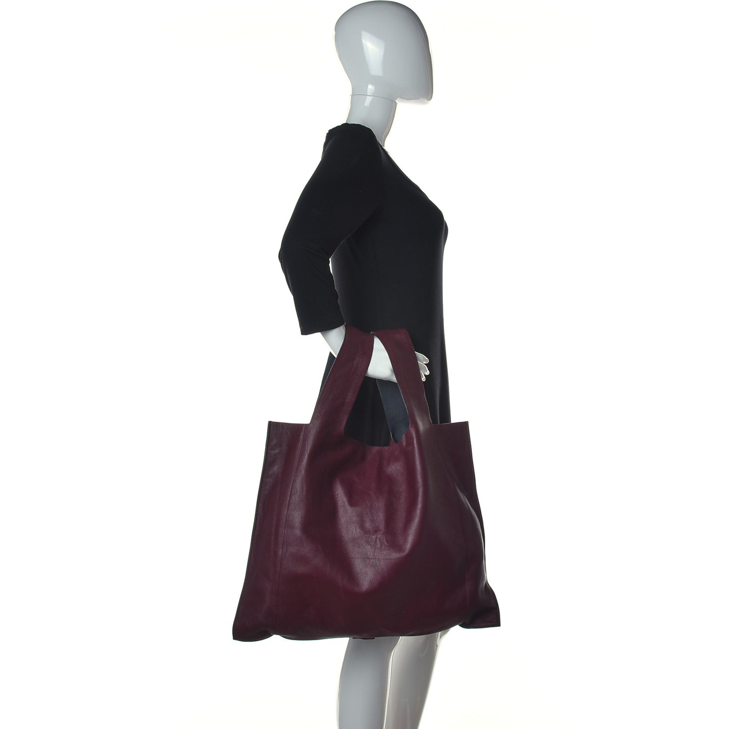 Calfskin Reversible Shopping Tote