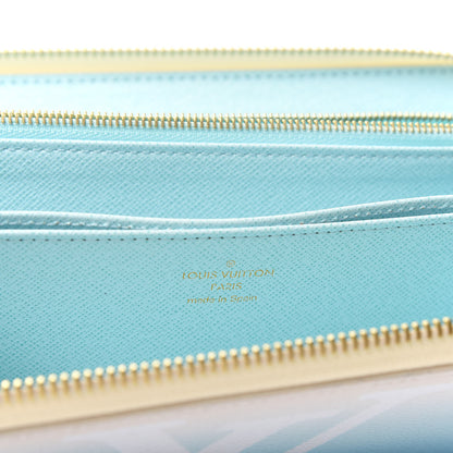 Louis Vuitton Monogram Giant By The Pool Zippy Wallet Blue 6 of 7