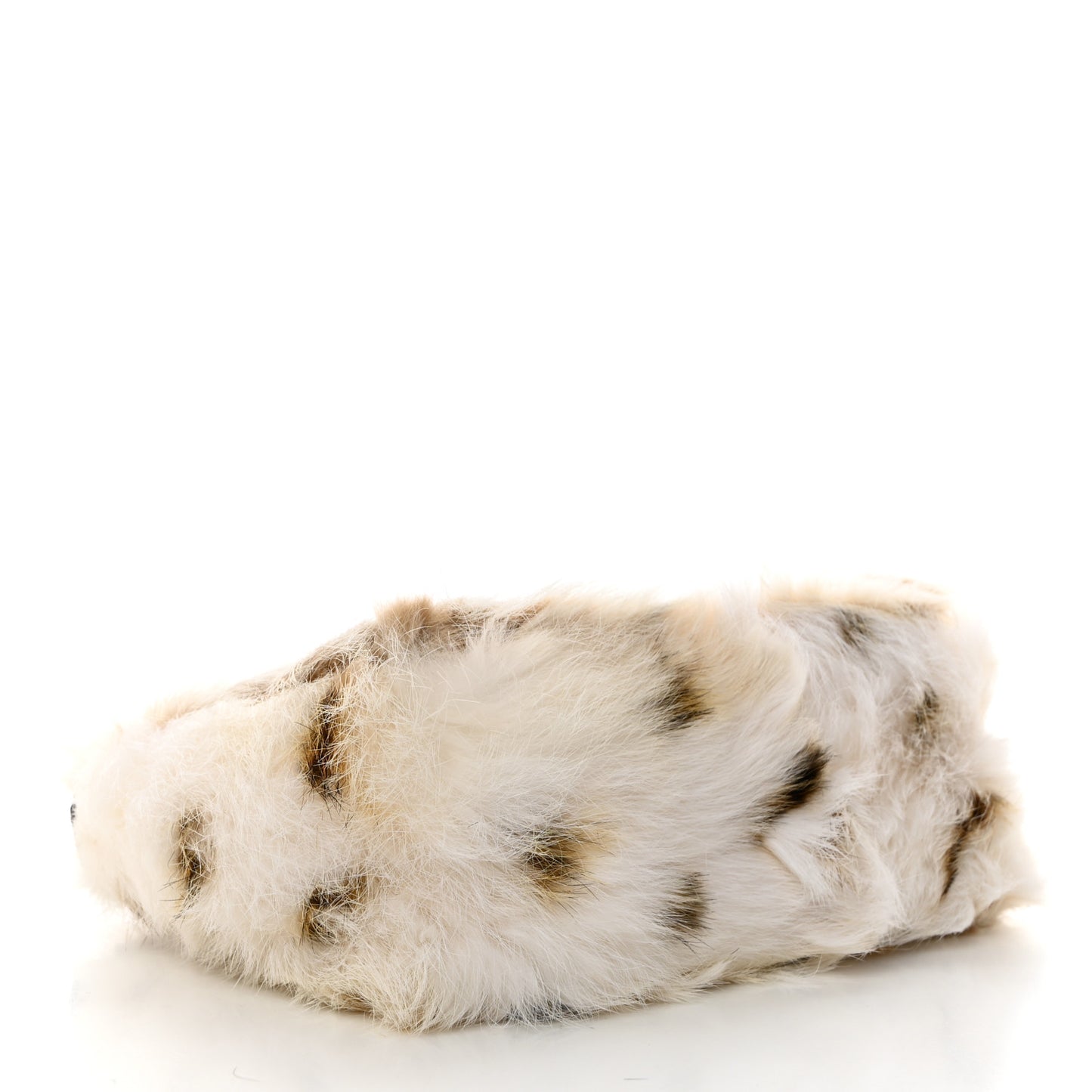 Rabbit Fur Mini Pochette White