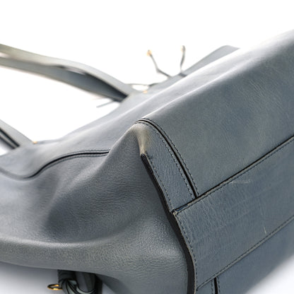Chloe Smooth Calfskin Medium Milo Shopping Tote Cloudy Blue 20 of 33