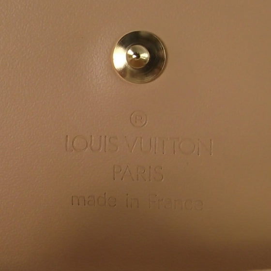 Monogram Multicolor Porte-Monnaie Plat Coin Purse White