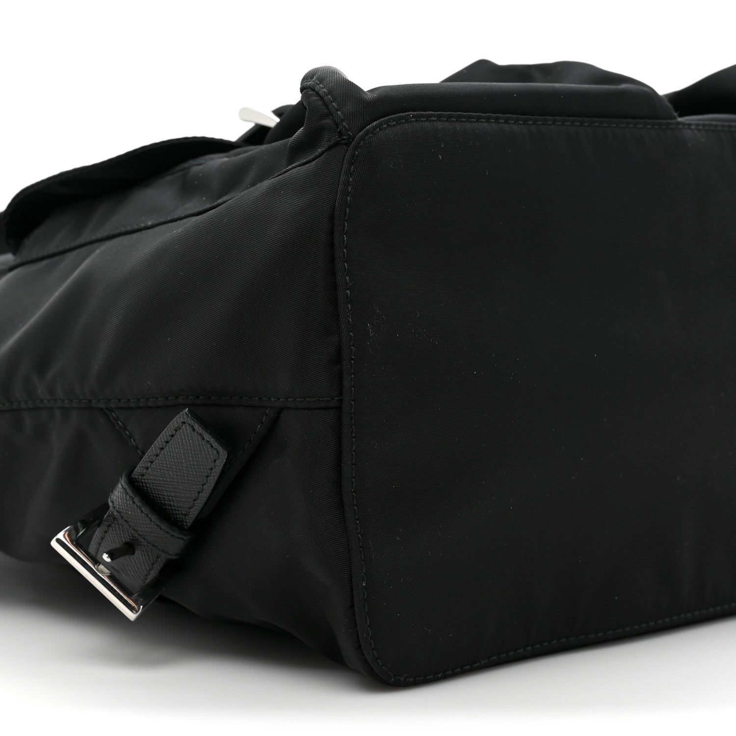 Prada Re-Nylon Saffiano Medium Backpack Black 9 of 9