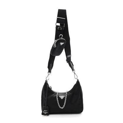 Prada Re-Nylon Saffiano Re-Edition 2005 Shoulder Black 1 of 10