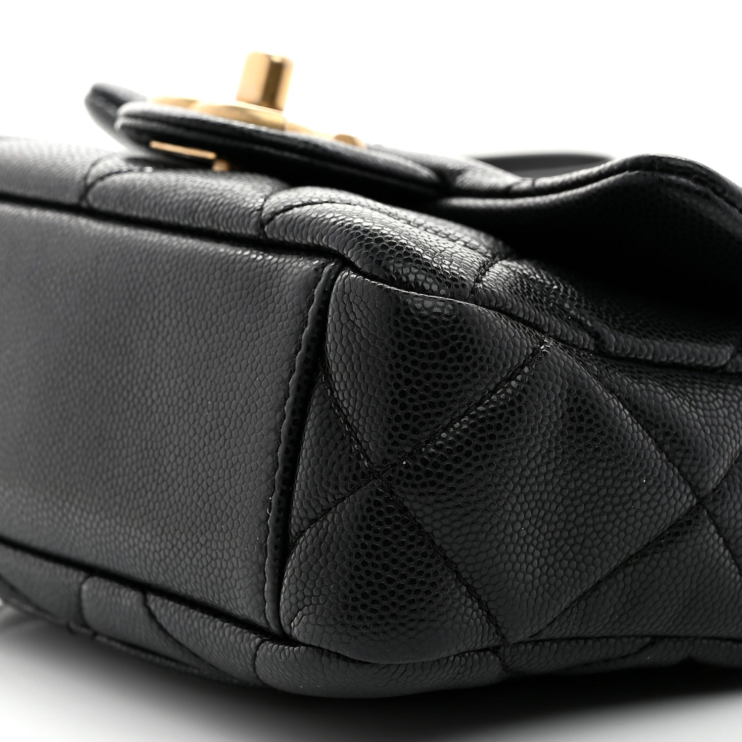 Chanel Caviar Quilted Mini Twist Your Buttons Flap Black 10 of 10