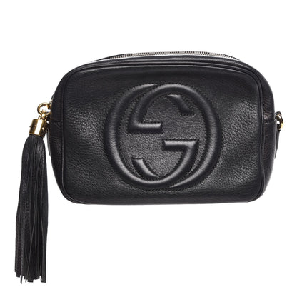 Gucci Pebbled Calfskin Small Soho Disco Bag Black 1 of 7
