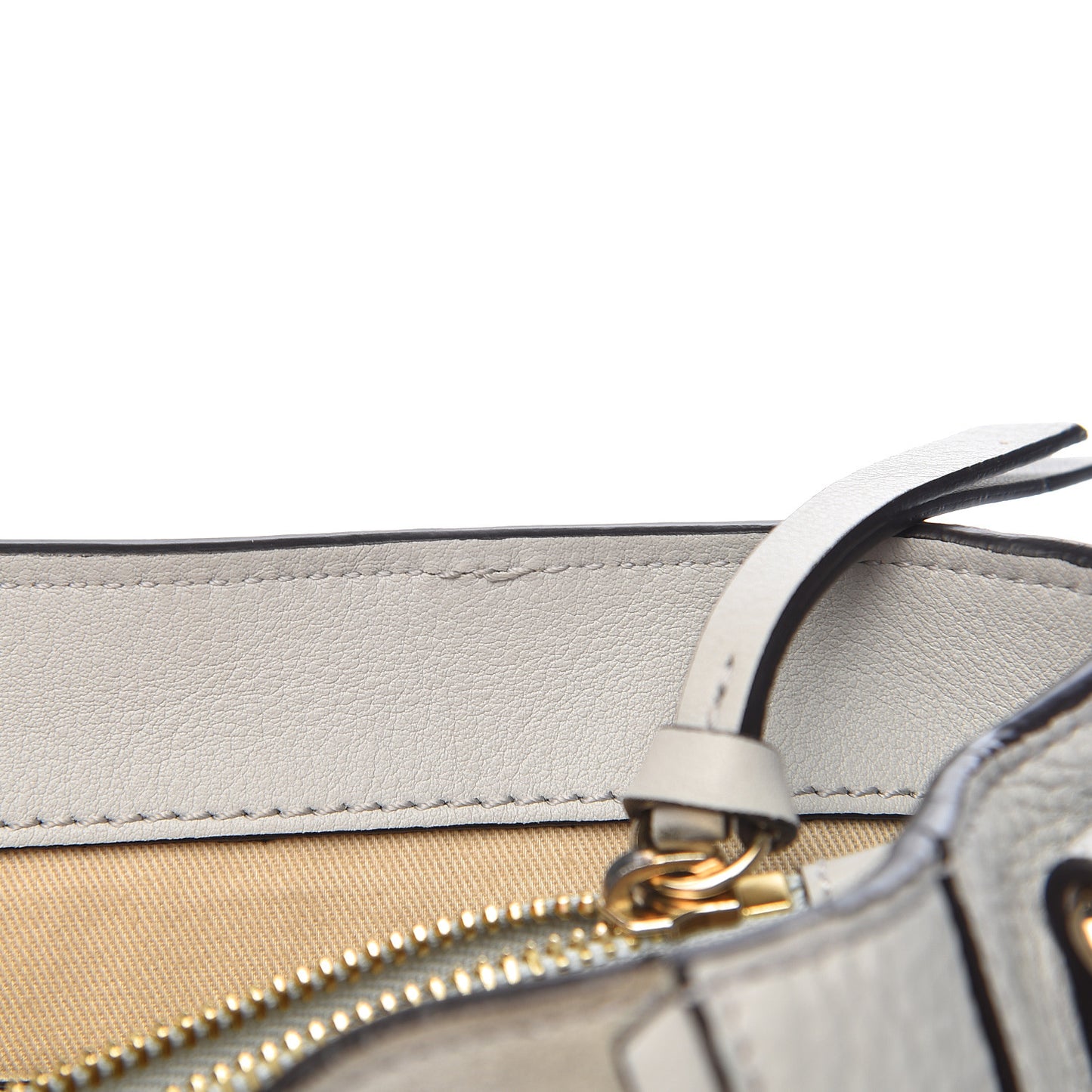 Calfskin Medium Faye Day Shoulder Bag Airy Grey