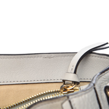 Chloe Calfskin Medium Faye Day Shoulder Bag Airy Grey 8 of 15