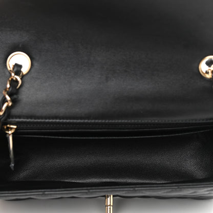 Chanel Lambskin Quilted Mini Rectangular Flap Black 4 of 10