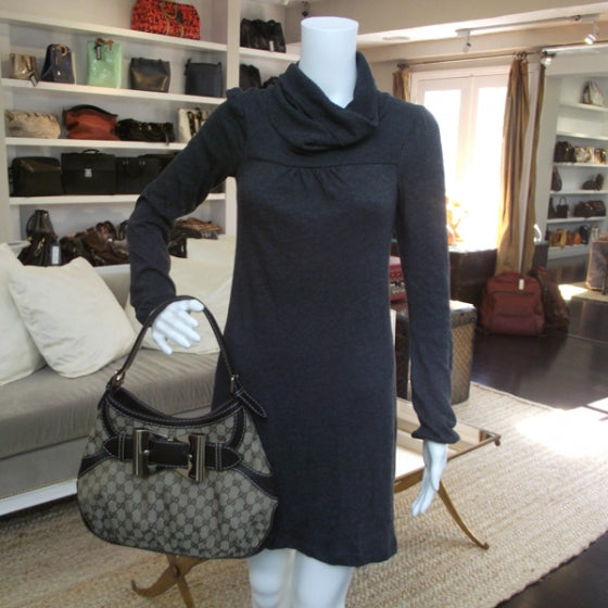 Gucci Monogram Queen Hobo 2 of 9