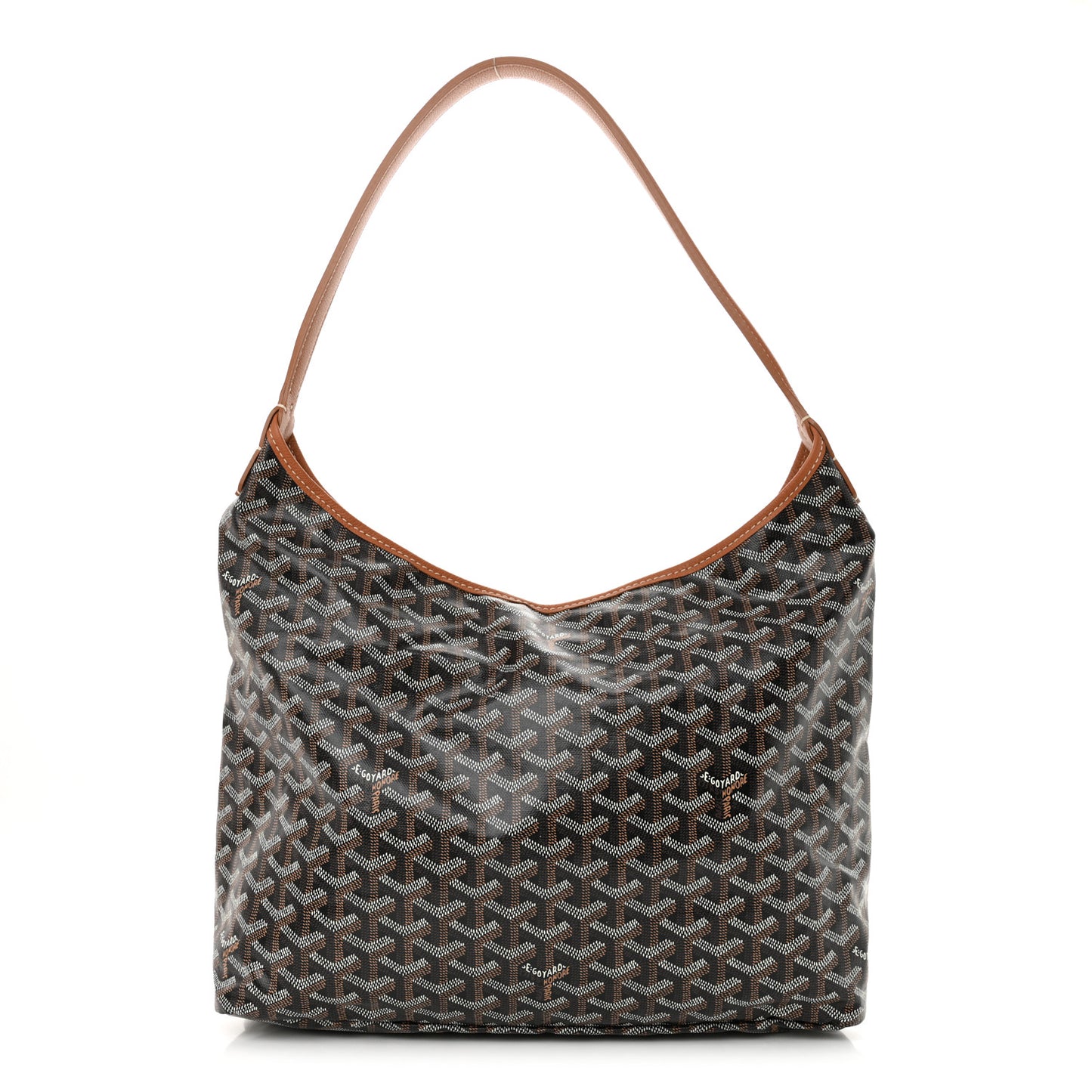 Goyardine Boheme Hobo Black Gold