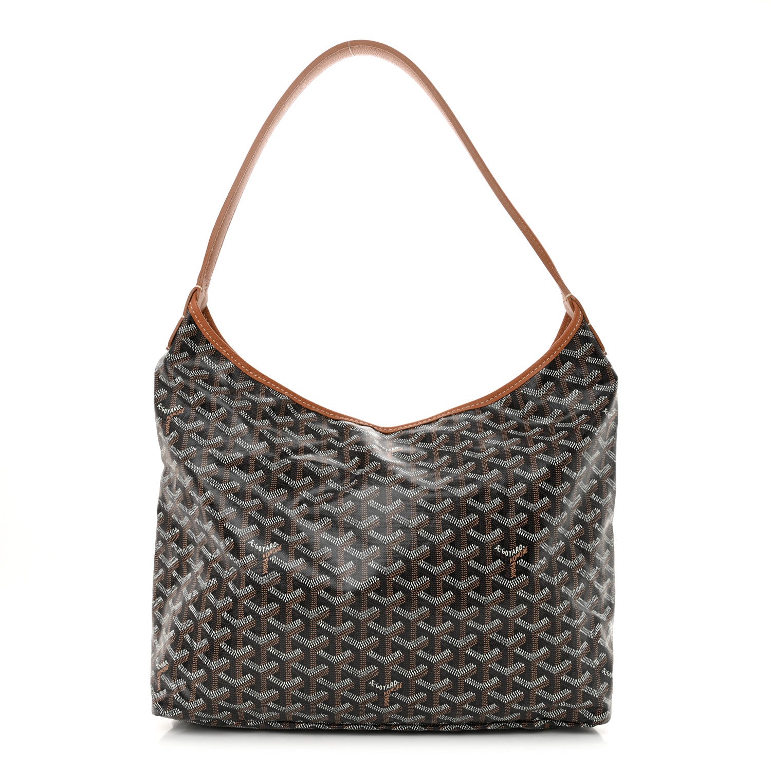 Goyard Goyardine Boheme Hobo Black Gold 1 of 11