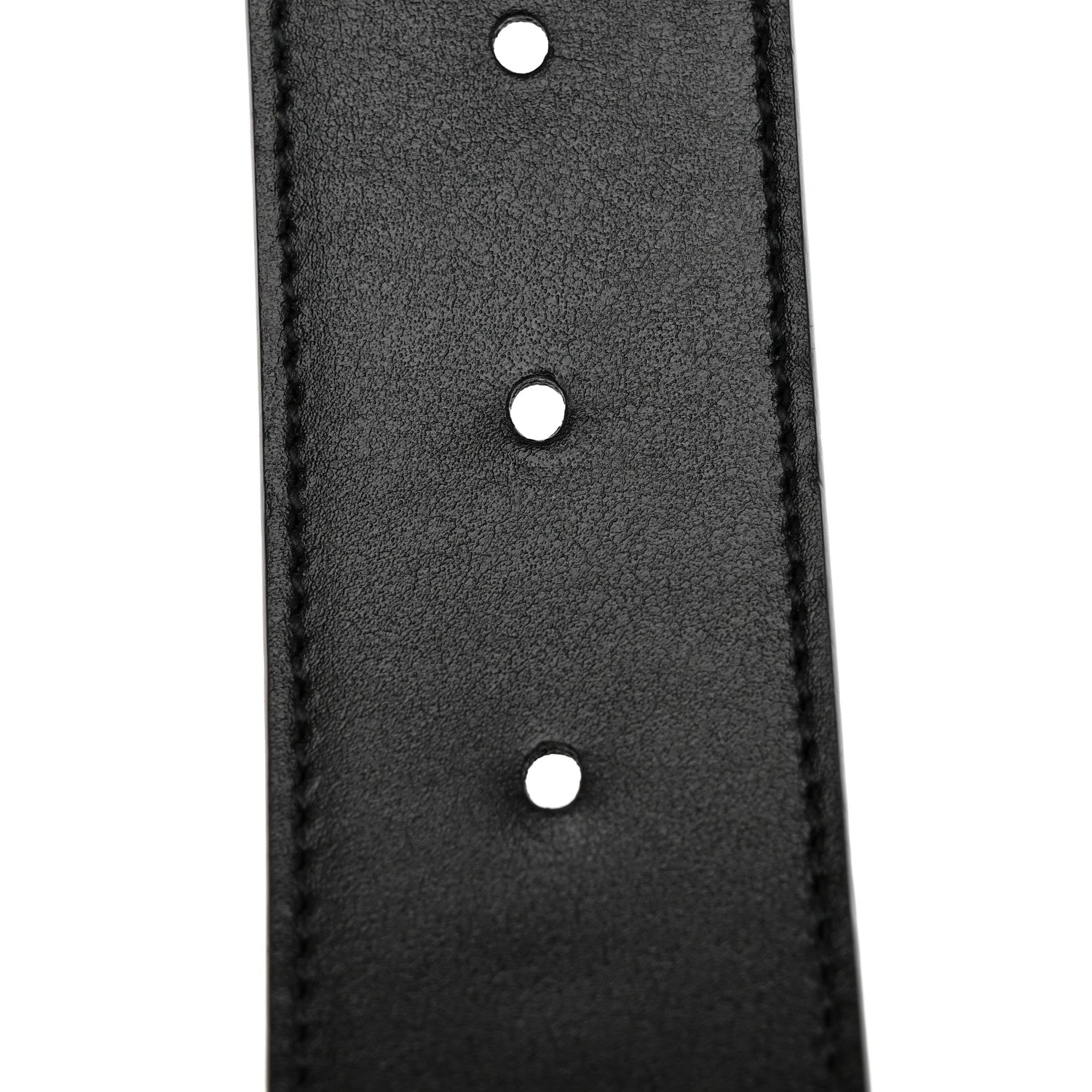 Gucci GG Supreme Monogram Plutone Calfskin Double G Reversible 37mm Belt 100 40 Beige Ebony New Acero 8 of 11