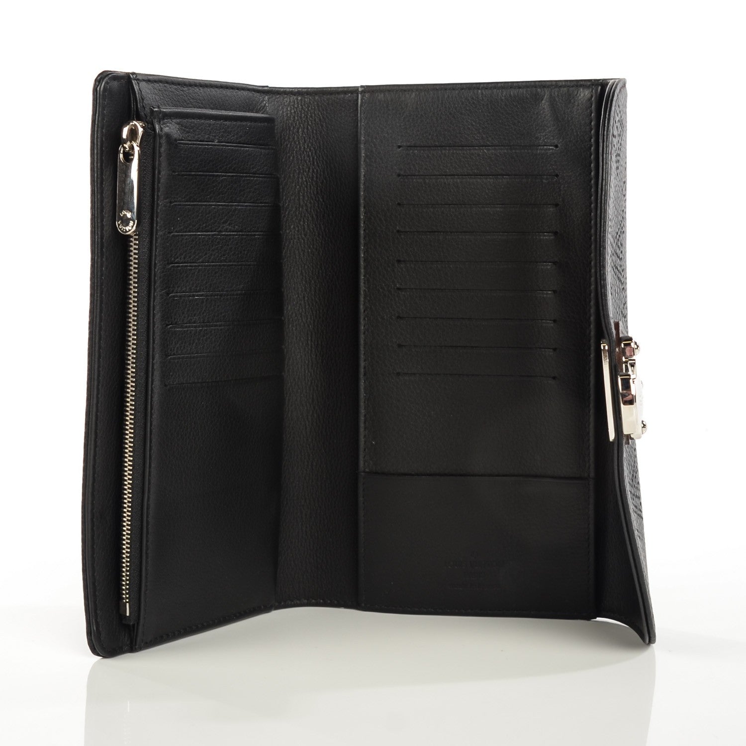 Louis Vuitton Mahina Amelia Wallet Black 5 of 7